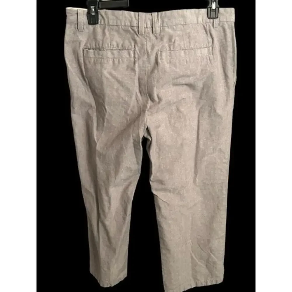 Ashworth Gray Golf Pants 38X28 on tag-but actual waist measures 36. Cotton Blend